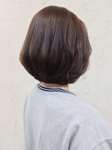 【Flor】*大人Aラインボブ＋ショコラブラウン* - Flor 上大岡掲載