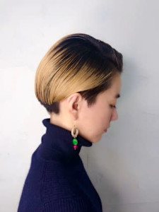 【Flor】*外国人風こなれショート+根元あけブリーチ - Flor 上大岡掲載