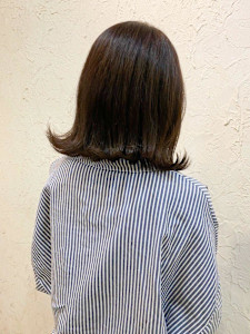 【Flor】*外ハネボブ+マロンブラウン* - Flor 上大岡掲載