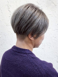 【Flor】*ツーブロックショート+アッシュグレイ* - Flor 上大岡掲載