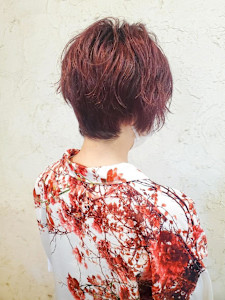 【Flor】*ガーリーショート+ダスティピンク* - Flor 上大岡掲載