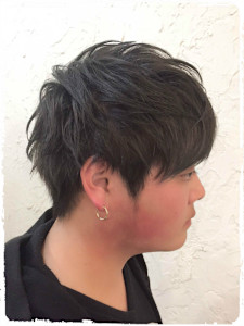 ≪グランジショート×くすませマットグレー≫ - Flor 上大岡掲載