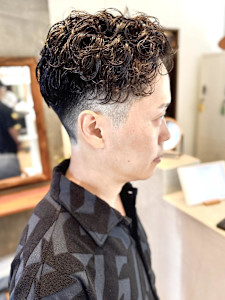 オールバックパーマ×フェード【立川/メンズ】 - L U X I S ［本店］掲載