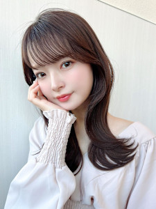 30代40代に人気後れ毛がかわいいくびれヘアシャギーレイヤー - AFLOAT/L 錦糸町【アフロートエル】掲載