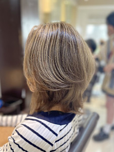 白髪ぼかしハイライトカラー - Stilla smooth掲載