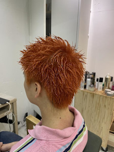 アップバングショート/スパイキーショート/ハイトーンカラー - ACT 仙台店掲載