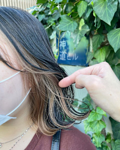 イヤリングカラー　ミルクティーベージュ　ボブ - ACT 仙台店掲載