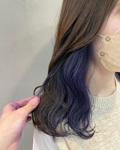 インナーカラー×ブルーラベンダー/ラベンダーカラー - ACT 仙台店掲載