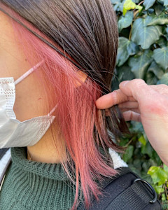 クリアピンク　ピンクベージュ　イヤリングカラー - ACT 仙台店掲載