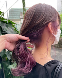 インナーカラー/ピンクラベンダー/ベイビーピンク - ACT仙台 deuxieme掲載