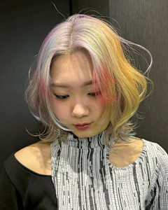 オーダーメイド　デザインカラー　ハイトーン　表参道/原宿「 - Null 表参道本店 デザインカラー/ダブルカラー掲載