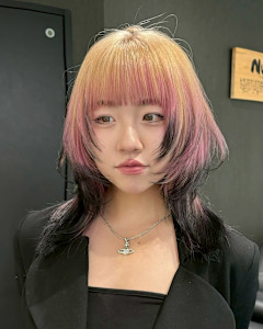 ルーツカラー　デザインカラー　ハイトーン　表参道/原宿 - Null 表参道本店 デザインカラー/ダブルカラー掲載