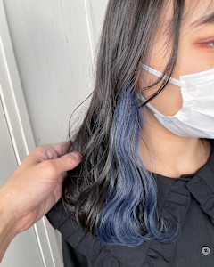 クリアブルー/インナーカラー/ホワイトブルー - ACT仙台 deuxieme掲載