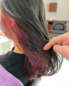 ピンクパープル/インナーカラー/ピンクカラー - ACT harajuku掲載