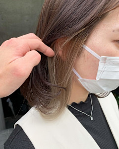 イヤリングカラー　ミルクティー - ACT harajuku掲載