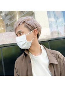 耳掛けstyle/ハイトーンカラー/ホワイトラベンダー/韓国 - ACT 十条店掲載