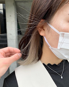 ホワイトベージュ/イヤリングカラー/ホワイトカラー - ACT 十条店掲載