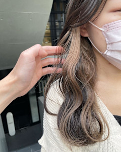 ミルクティーベージュ/インナーカラー/ハイトーンカラー - ACT 十条店掲載