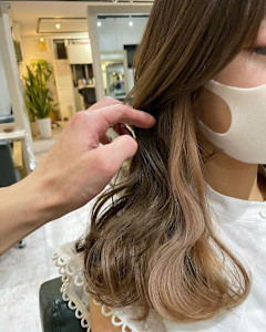 ミルクティー　イヤリングカラー - ACT 十条店掲載