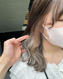 イヤリングカラー/ミルクティーベージュ/グレージュ - ACT 仙川店掲載