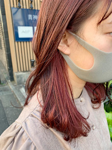 ピンクベージュ　インナーカラー☆ - ACT 仙川店掲載