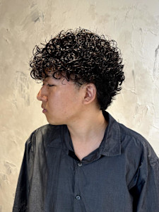 【大村指名】メンズカットスパイラルプードルパーマ登戸 - bococa by KENJE/メンズカット｜フェード掲載