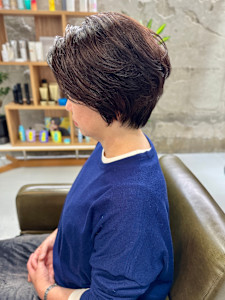 大人ショートボブ
