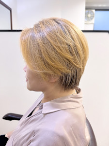 大人の魅力引き立つ✨大人の丸みショートボブ
