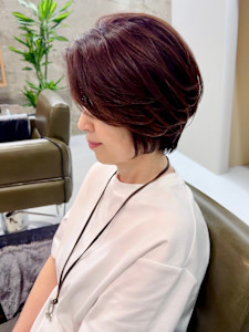 大人ショートボブ - PERSONA 幟町店掲載