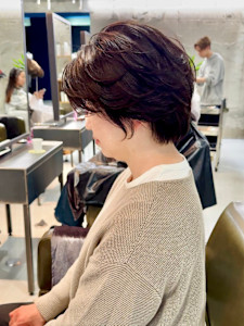大人ショートボブ