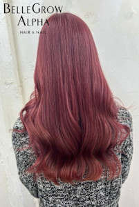 カラー＋エクステ - BELLE GROW ALPHA HAIR&NAIL掲載