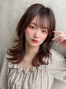 30代40代に人気後れ毛がかわいいくびれヘアシャギーレイヤー - AFLOAT/L 錦糸町【アフロートエル】掲載