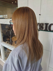 シャギー多めのレイヤーカット