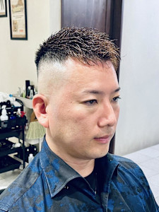 【40代 男性】ロンドンスキンハイフェード（大宮/バーバー）