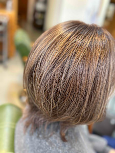 白髪ぼかしハイライト