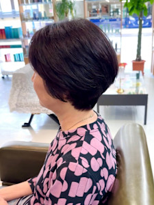 大人ショートボブ