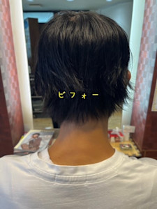 メンズスパイラルパーマ