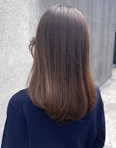 後ろ姿美人に　ラウンドシルエットロング - MANOHARU掲載