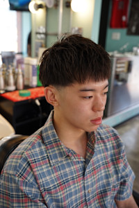 マッシュ×テーパーフェード - TIGHT SWAG BARBERWORKS掲載