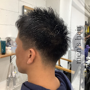 お客様スタイル メンズショート