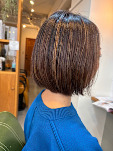 白髪ぼかしハイライト×スタイル - ポワル理美容室掲載