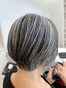 大人ショート/ショートボブ/グレイカラーショート - Capelli di arte【カペリ デ アーテ】掲載