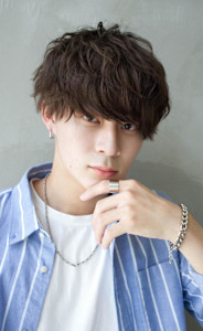 こなれマッシュ×スパイラルパーマ/メンズ - SOURCE 堺東掲載