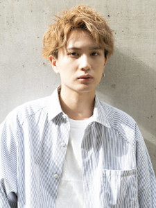 ハイトーン×ツーブロックショート/メンズ - SOURCE 茨木掲載