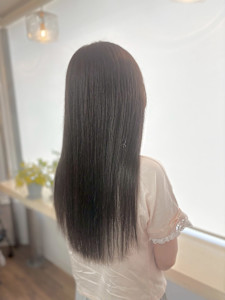 劇的カラーチェンジ！超ロングストレート - HAIR MAKE FELIX 板宿店掲載