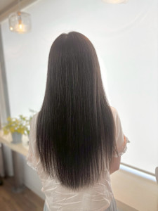 劇的カラーチェンジ！超ロングストレート - HAIR MAKE FELIX 板宿店掲載