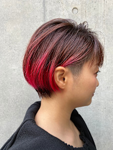 ワンブリーチインナーカラー