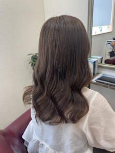 モテヘア/艶カラー/ブラウンカラー - latte atelier掲載