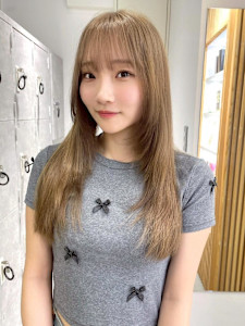 『rizu』ロングハイトーン/レイヤー - MOON by KENJE掲載