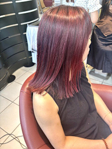 白髪ぼかし/白髪デザインカラー/ピンクバイオレット - SOTOE＆marbb久喜店掲載